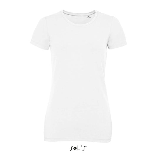 SOL'S MILLENIUM WOMEN - ROUND-NECK T-SHIRT - White - colorimageurl