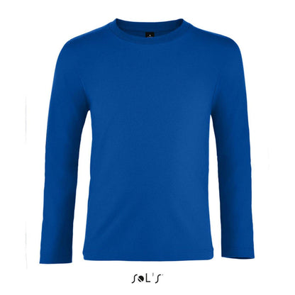 SOL'S  IMPERIAL  LSL KIDS' - LONG SLEEVE T-SHIRT - Royal Blue - colorimageurl