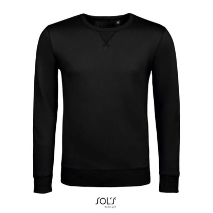 SOL'S SULLY - MEN’S ROUND-NECK SWEATSHIRT - Black - colorimageurl
