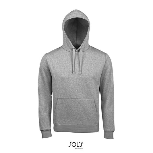 SOL'S SPENCER - HOODED SWEATSHIRT - Grey Melange - colorimageurl