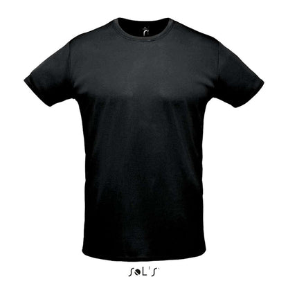 SOL'S SPRINT - UNISEX SPORT T-SHIRT - Black - colorimageurl