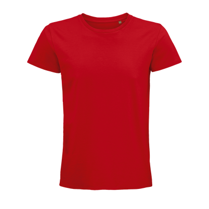 SOL'S PIONEER MEN - ROUND-NECK FITTED JERSEY T-SHIRT - Red - colorimageurl