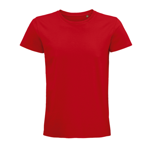 SOL'S PIONEER MEN - ROUND-NECK FITTED JERSEY T-SHIRT - Red - colorimageurl