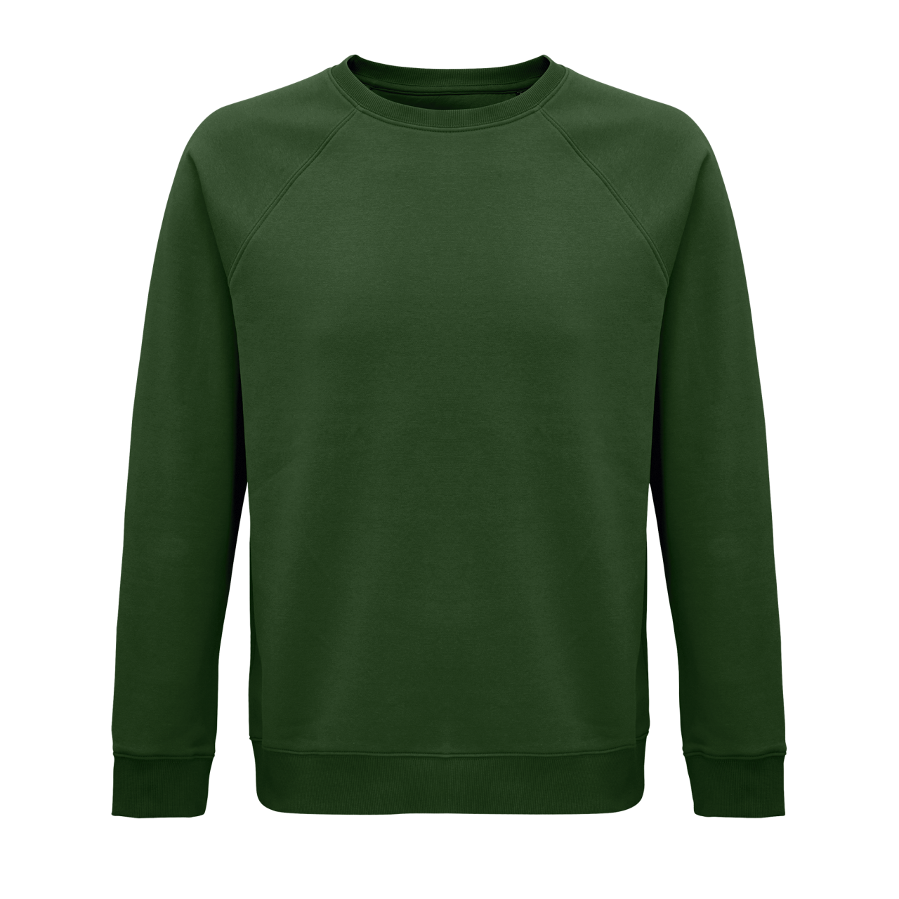 SOL'S SPACE - UNISEX ROUND-NECK SWEATSHIRT - Bottle Green - colorimageurl