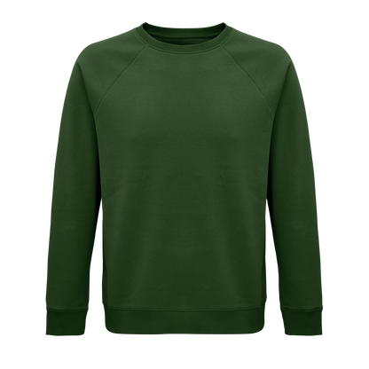 SOL'S SPACE - UNISEX ROUND-NECK SWEATSHIRT - Bottle Green - colorimageurl