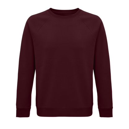 SOL'S SPACE - UNISEX ROUND-NECK SWEATSHIRT - Burgundy - colorimageurl