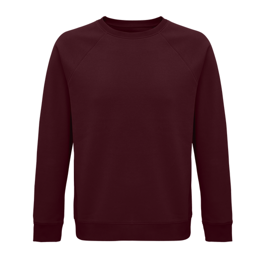 SOL'S SPACE - UNISEX ROUND-NECK SWEATSHIRT - Burgundy - colorimageurl