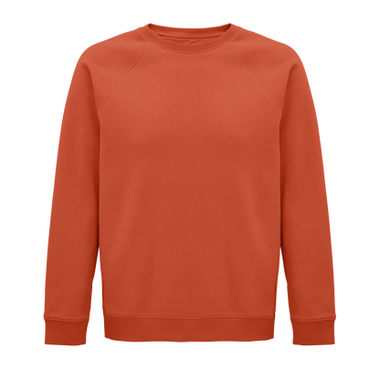 SOL'S SPACE - UNISEX ROUND-NECK SWEATSHIRT - Burnt Orange - colorimageurl