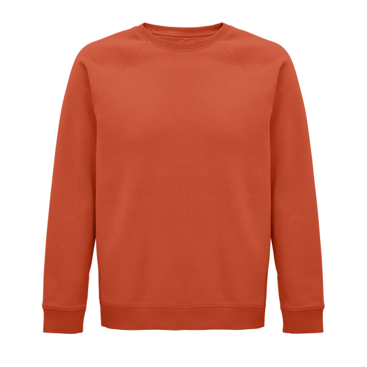 SOL'S SPACE - UNISEX ROUND-NECK SWEATSHIRT - Burnt Orange - colorimageurl