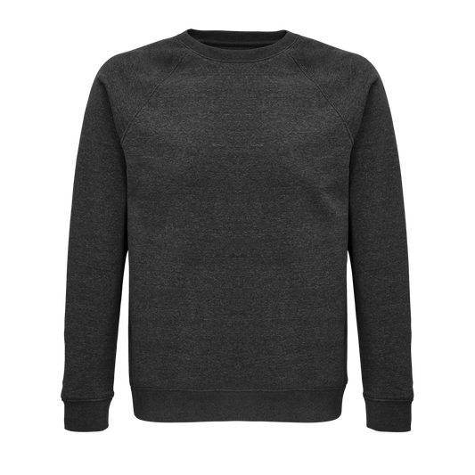 SOL'S SPACE - UNISEX ROUND-NECK SWEATSHIRT - Charcoal Melange - colorimageurl