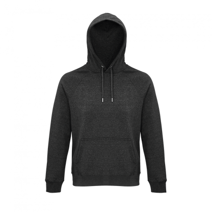 SOL'S STELLAR - UNISEX HOODED SWEATSHIRT - Charcoal Melange - colorimageurl