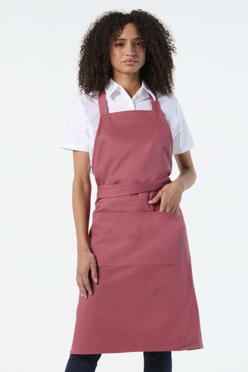 SOL'S GAMMA - BIB APRON WITH POCKETS - Black - Model
