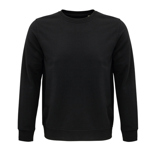 SOL'S COMET - UNISEX ROUND-NECK SWEATSHIRT - Black - colorimageurl