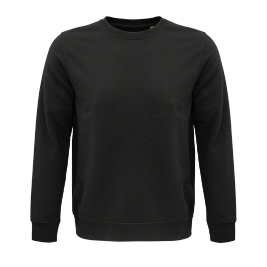 SOL'S COMET - UNISEX ROUND-NECK SWEATSHIRT - Deep Charcoal Grey - colorimageurl