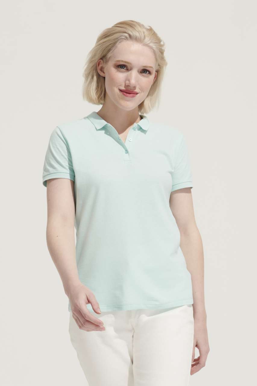 SOL'S PLANET WOMEN - POLO SHIRT - Bottle Green - modelimageurl