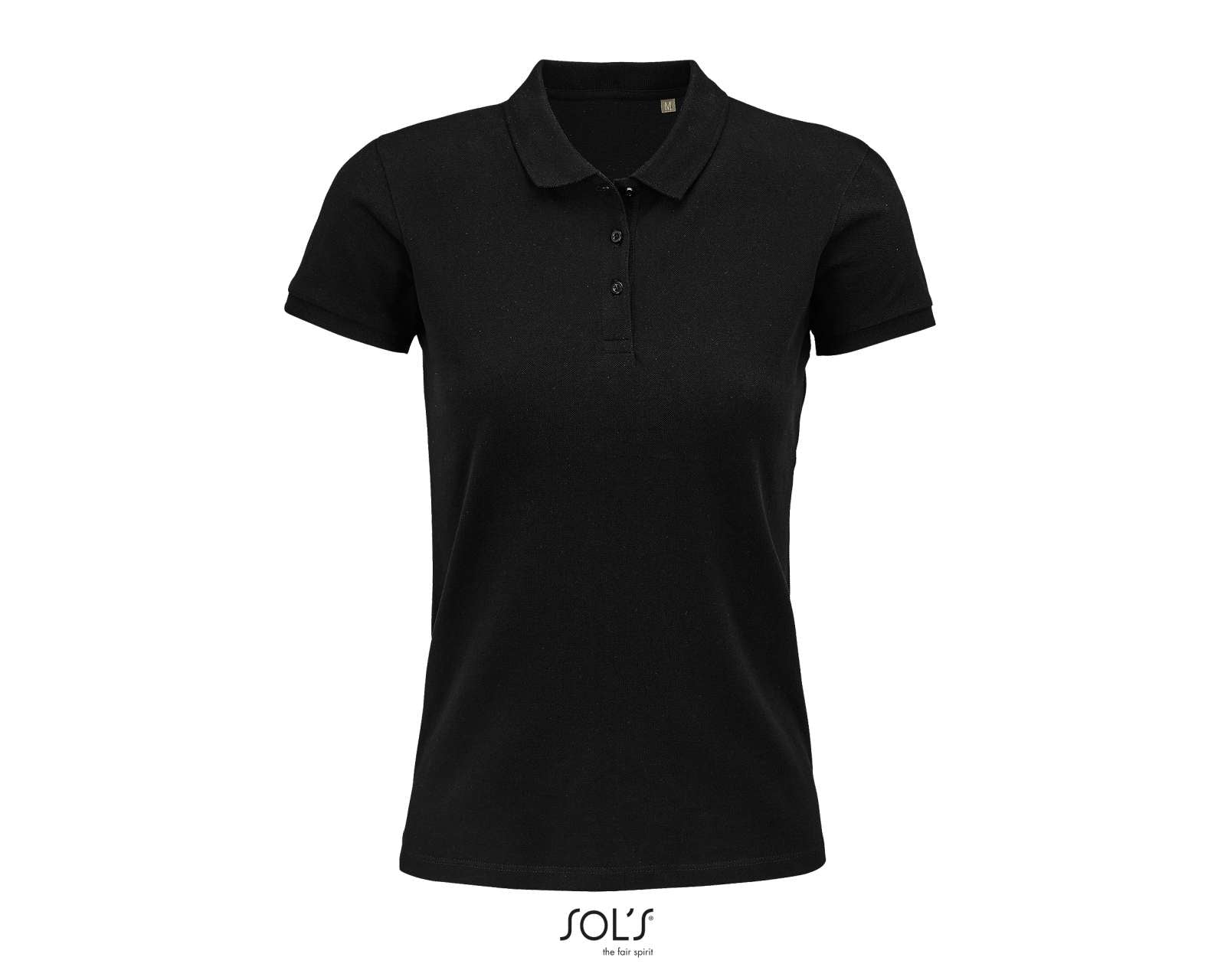 SOL'S PLANET WOMEN - POLO SHIRT - Black - colorimageurl