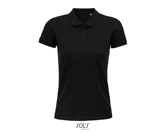 SOL'S PLANET WOMEN - POLO SHIRT - Black - colorimageurl