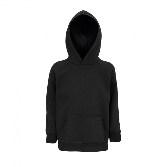 SOL'S STELLAR KID - HOODED SWEATSHIRT - Black - colorimageurl
