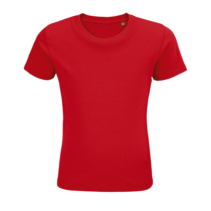 SOL'S PIONEER - KIDS’ ROUND-NECK FITTED JERSEY T-SHIRT - Red - Main