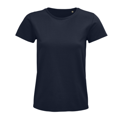 SOL'S PIONEER WOMEN - ROUND-NECK FITTED JERSEY T-SHIRT - French Navy - Main