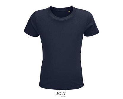 SOL'S CRUSADER KIDS' - ROUND-NECK FITTED JERSEY T-SHIRT - French Navy - colorimageurl
