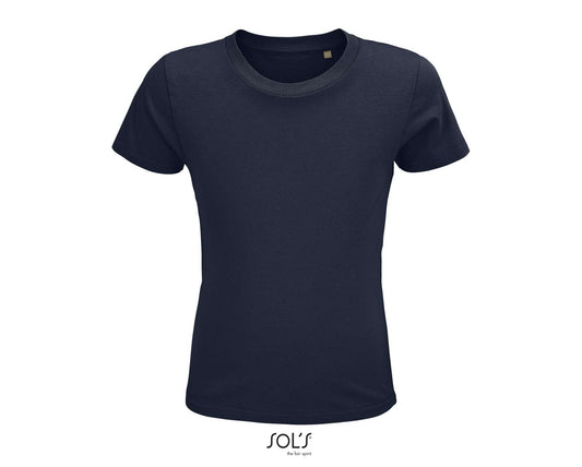 SOL'S CRUSADER KIDS' - ROUND-NECK FITTED JERSEY T-SHIRT - French Navy - colorimageurl
