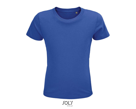 SOL'S CRUSADER KIDS' - ROUND-NECK FITTED JERSEY T-SHIRT - Royal Blue - colorimageurl