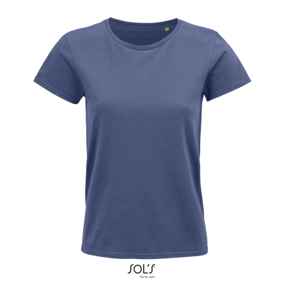 SOL'S CRUSADER WOMEN - ROUND-NECK FITTED JERSEY T-SHIRT - Denim - colorimageurl