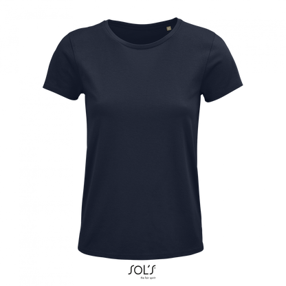 SOL'S CRUSADER WOMEN - ROUND-NECK FITTED JERSEY T-SHIRT - French Navy - colorimageurl