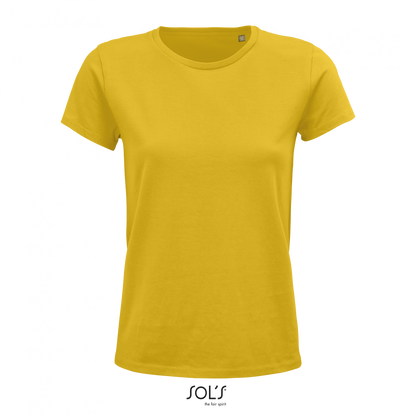 SOL'S CRUSADER WOMEN - ROUND-NECK FITTED JERSEY T-SHIRT - Gold - colorimageurl