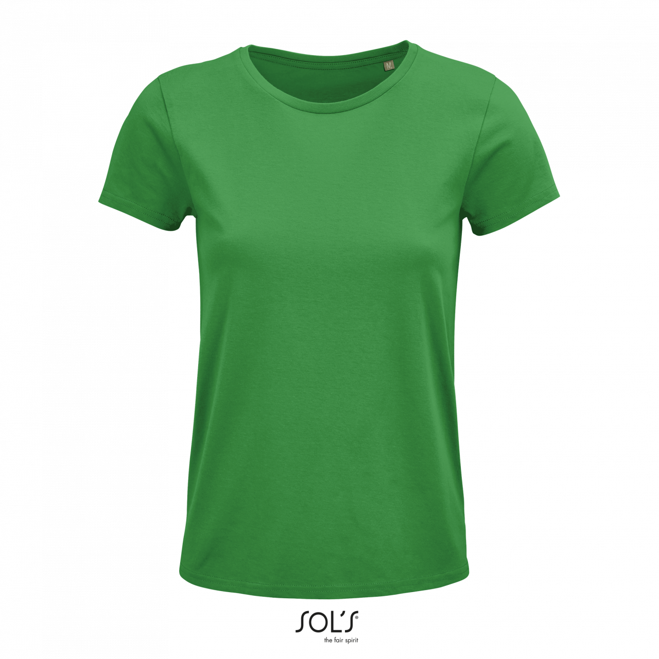 SOL'S CRUSADER WOMEN - ROUND-NECK FITTED JERSEY T-SHIRT - Kelly Green - colorimageurl