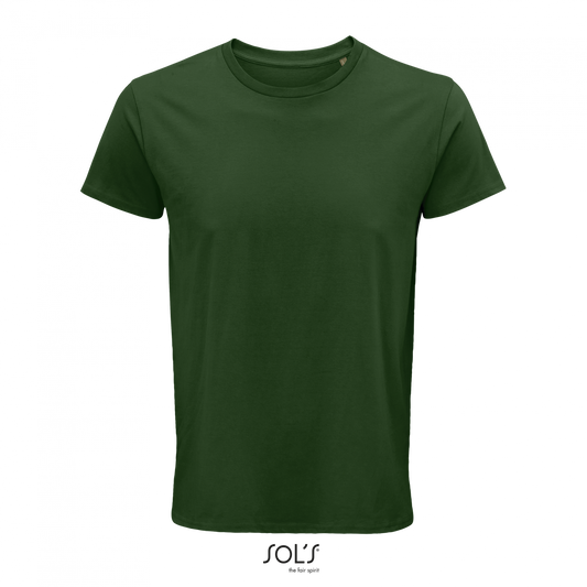 SOL'S CRUSADER MEN - ROUND-NECK FITTED JERSEY T-SHIRT - Bottle Green - colorimageurl