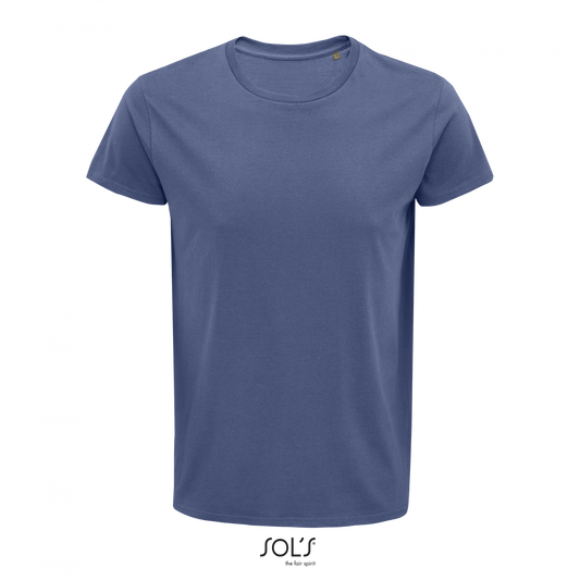 SOL'S CRUSADER MEN - ROUND-NECK FITTED JERSEY T-SHIRT - Denim - colorimageurl