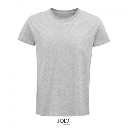 SOL'S CRUSADER MEN - ROUND-NECK FITTED JERSEY T-SHIRT - Grey Melange - colorimageurl