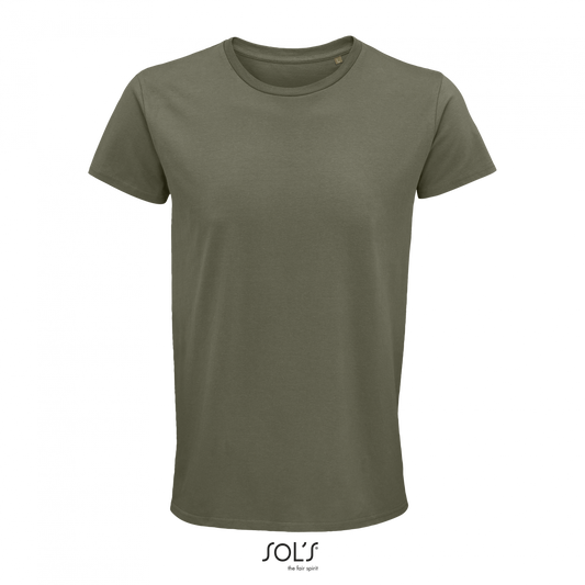 SOL'S CRUSADER MEN - ROUND-NECK FITTED JERSEY T-SHIRT - Khaki - colorimageurl