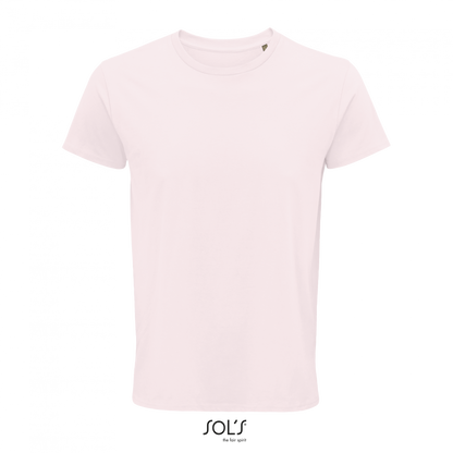 SOL'S CRUSADER MEN - ROUND-NECK FITTED JERSEY T-SHIRT - Pale Pink - colorimageurl