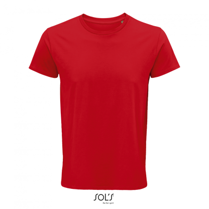 SOL'S CRUSADER MEN - ROUND-NECK FITTED JERSEY T-SHIRT - Red - colorimageurl