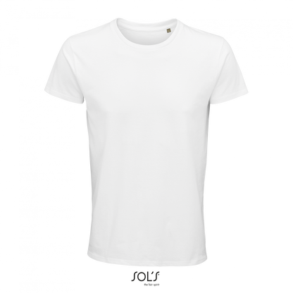 SOL'S CRUSADER MEN - ROUND-NECK FITTED JERSEY T-SHIRT - White - colorimageurl