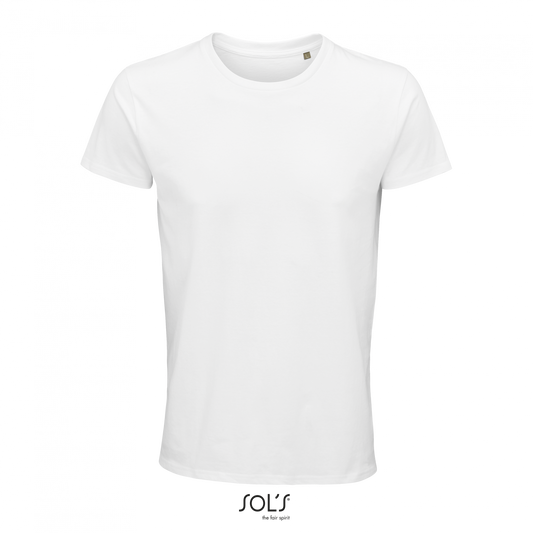 SOL'S CRUSADER MEN - ROUND-NECK FITTED JERSEY T-SHIRT - White - colorimageurl