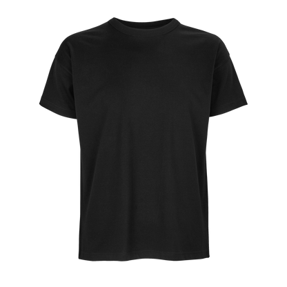 SOL'S BOXY MEN'S OVERSIZED T-SHIRT - Deep Black - colorimageurl