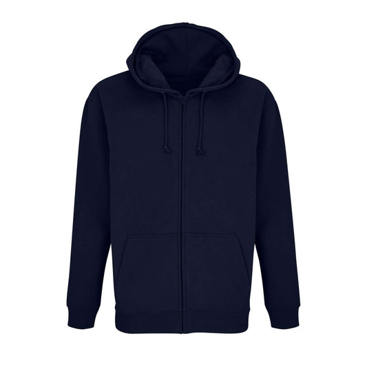 SOL'S CARTER - UNISEX FULL-ZIP HOODIE - French Navy - colorimageurl