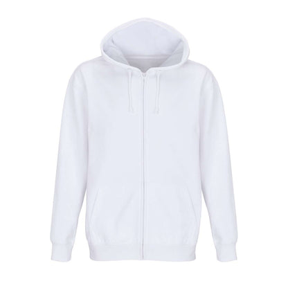 SOL'S CARTER - UNISEX FULL-ZIP HOODIE - White - colorimageurl
