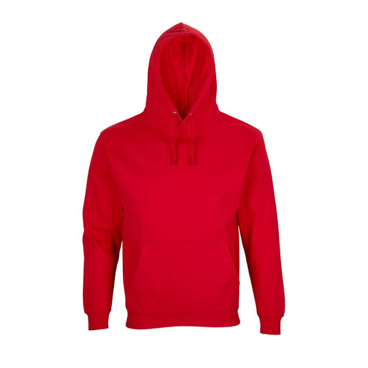 SOL'S CONDOR - UNISEX HOODED SWEATSHIRT - Bright Red - colorimageurl