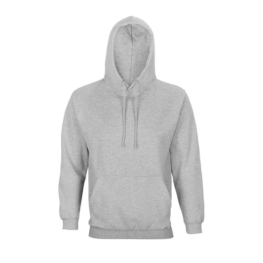 SOL'S CONDOR - UNISEX HOODED SWEATSHIRT - Grey Melange - colorimageurl