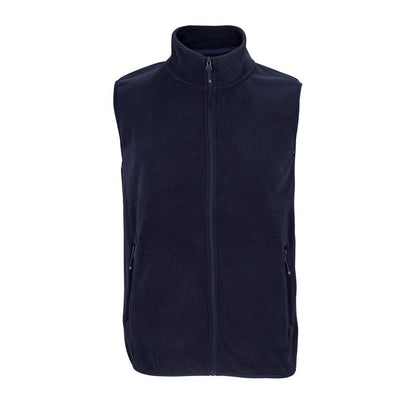 SOL'S FACTOR BW - UNISEX MICROFLEECE ZIP BODYWARMER - Navy - colorimageurl