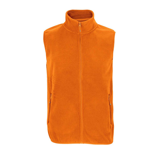 SOL'S FACTOR BW - UNISEX MICROFLEECE ZIP BODYWARMER - Orange - colorimageurl
