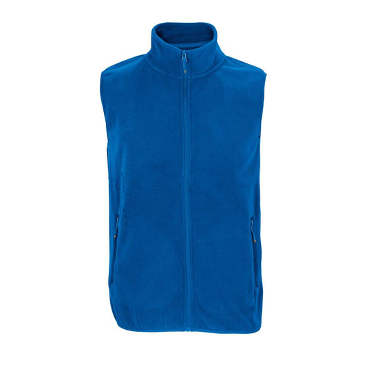 SOL'S FACTOR BW - UNISEX MICROFLEECE ZIP BODYWARMER - Royal Blue - colorimageurl