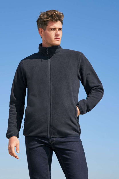 SOL'S FACTOR MEN - MICROFLEECE ZIP JACKET - Red - modelimageurl