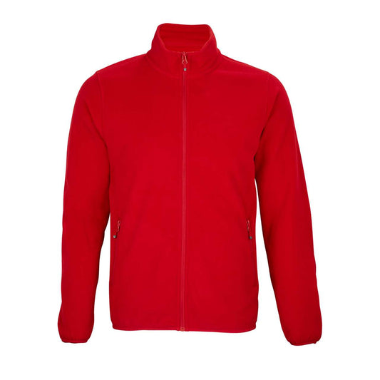 SOL'S FACTOR MEN - MICROFLEECE ZIP JACKET - Red - colorimageurl