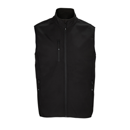 SOL'S FALCON BW MEN - SOFTSHELL BODYWARMER - Black - colorimageurl